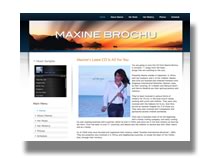 Maxinebrochu.com Website