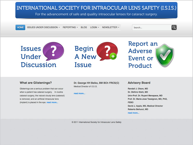 Intraocular Lens Safety